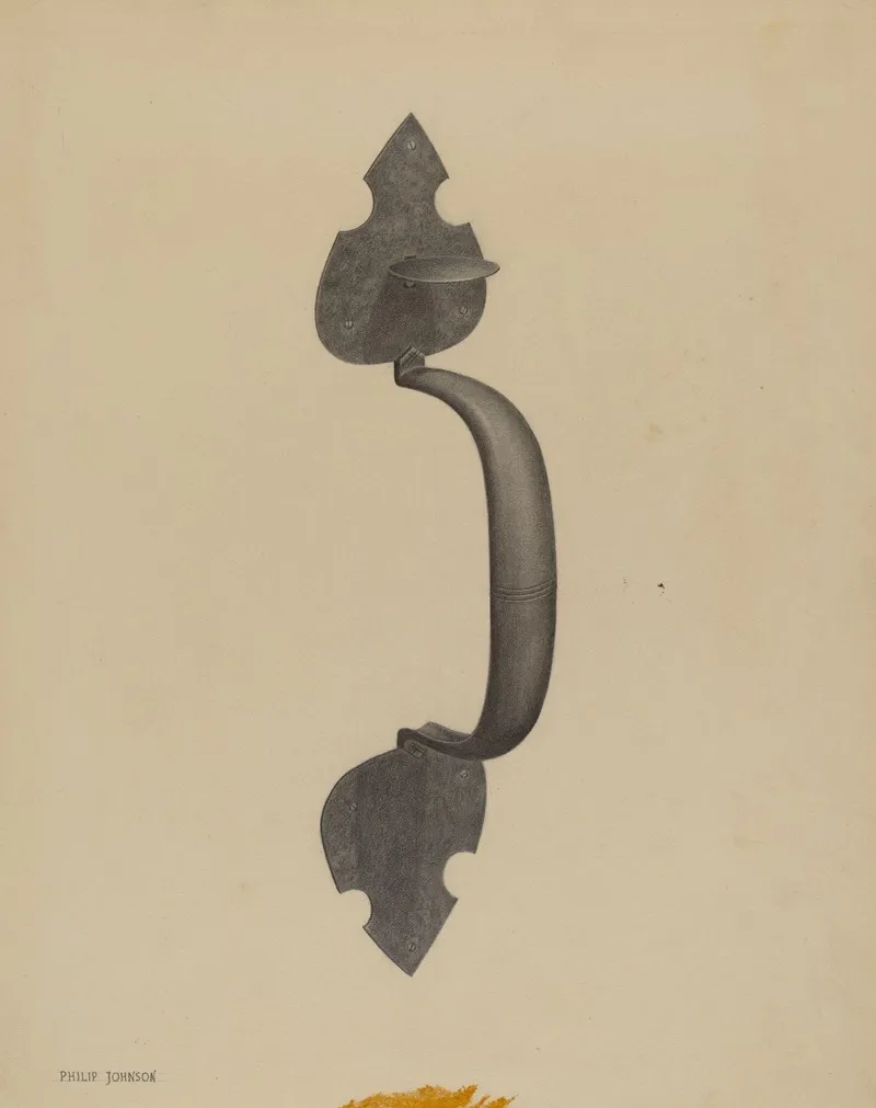 Door Handle With Thumb Press 5