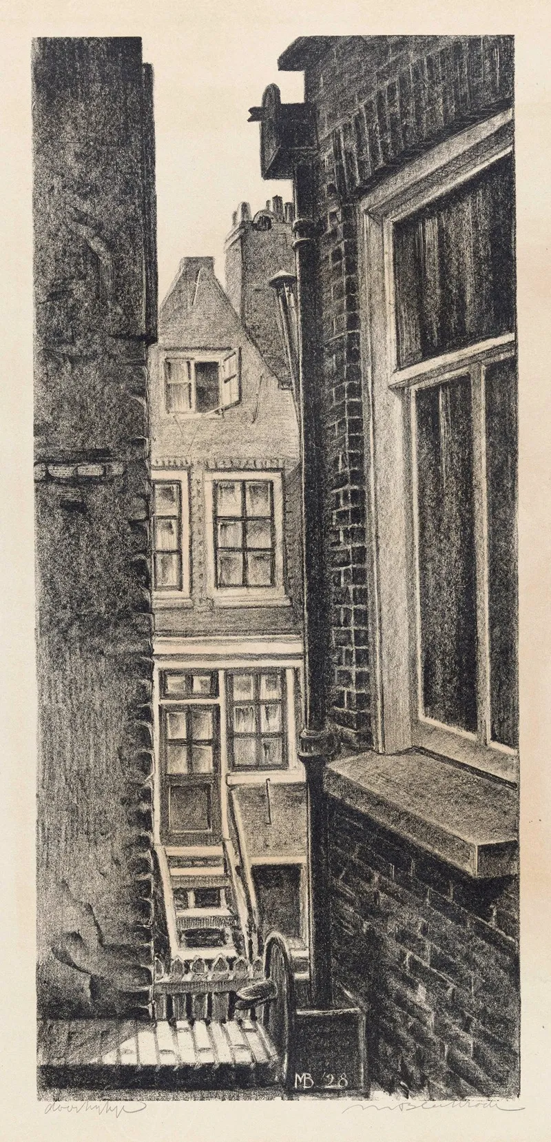 Doorkijkje Wall Art by Meijer Bleekrode - High-Resolution Digital Print