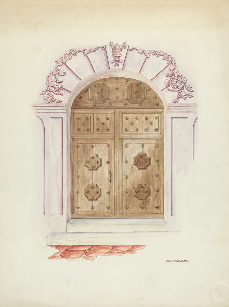 Doorway And Wall Painting 2