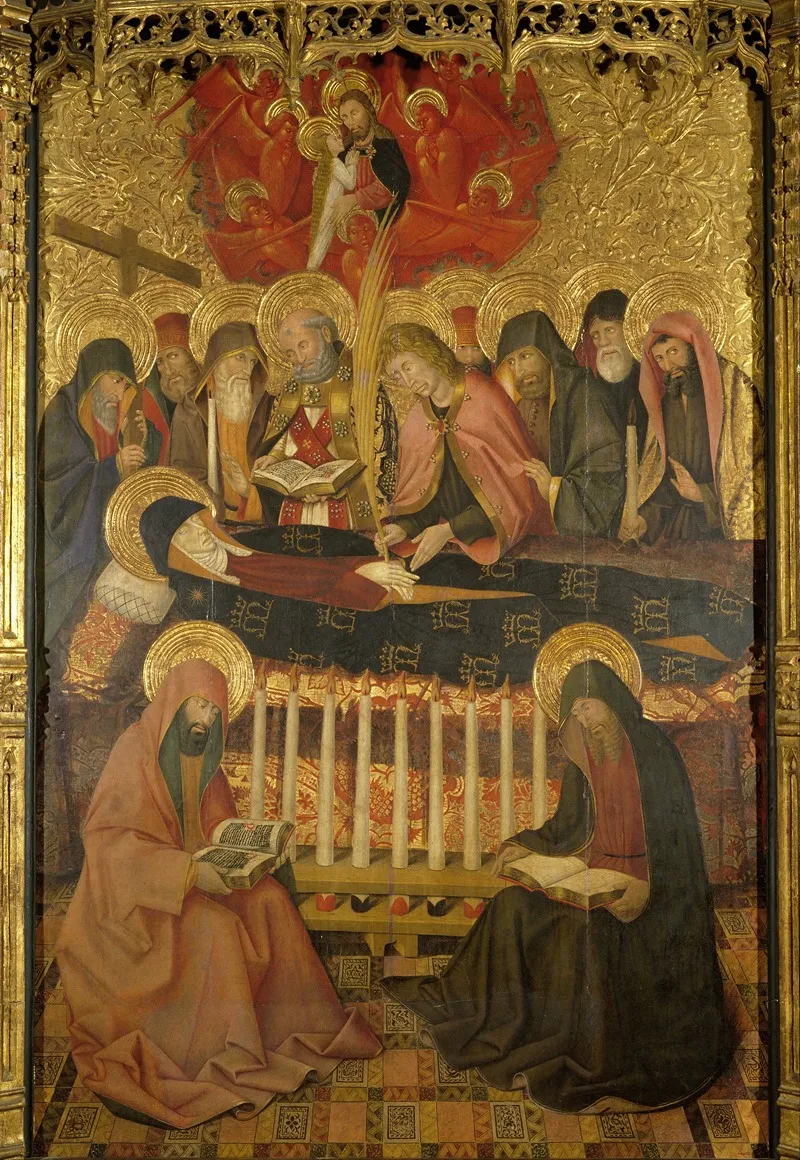 Dormition Of The Virgin 2 Wall Art by Pedro García de Benavarre - High-Resolution Digital Print