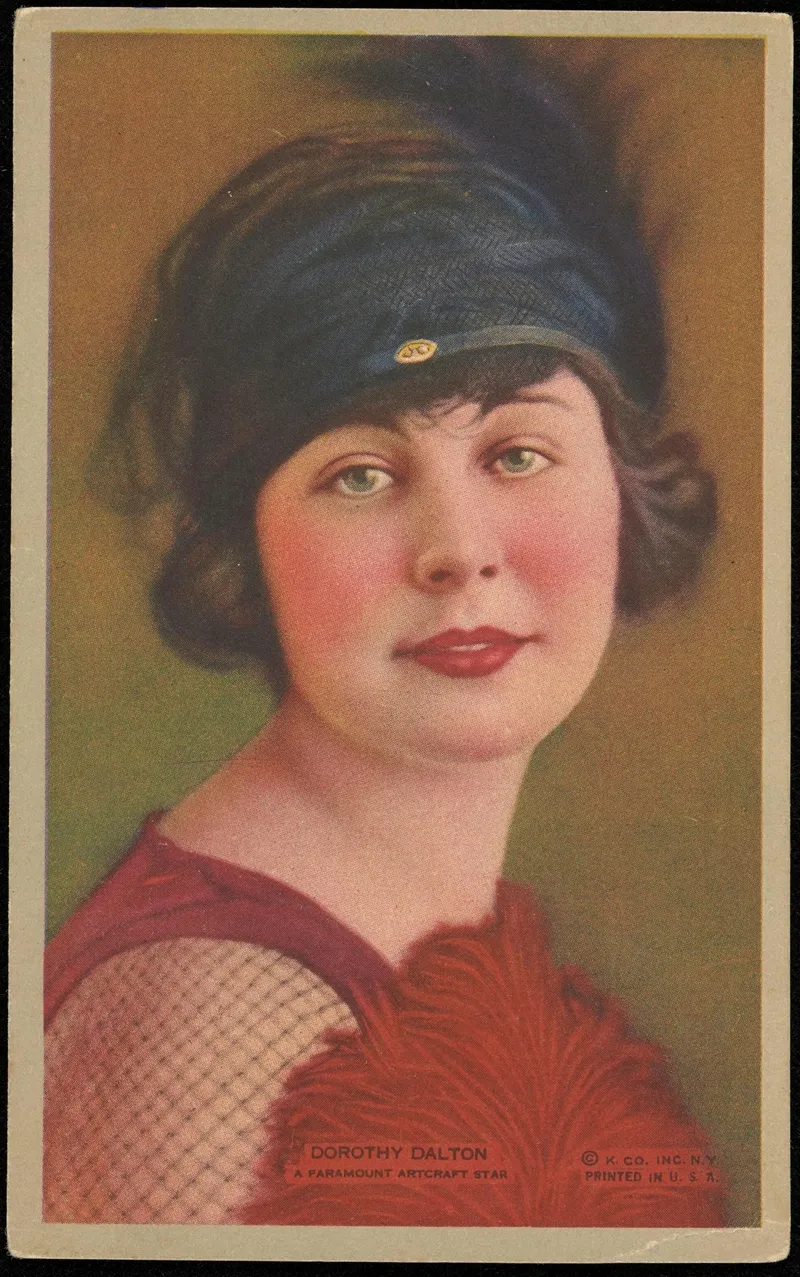 Dorothy Dalton A Paramount Artcraft Star Wall Art by K. Co. Inc - High-Resolution Digital Print