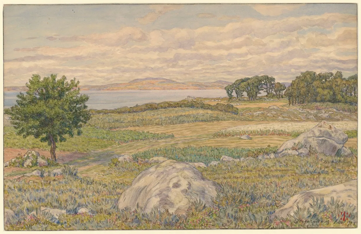 Douarnenez Wall Art by Henri Rivière - High-Resolution Digital Print