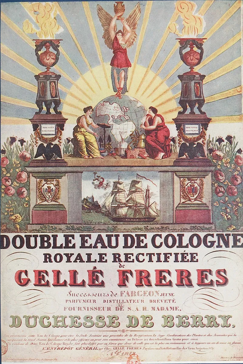 Double Eau De Cologne Royale Rectifiee De Gelle Freres