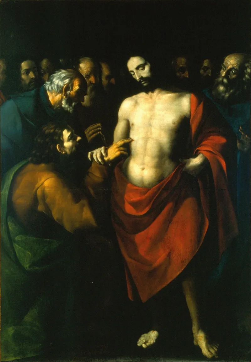 Doubting Thomas 2 Wall Art by Sebastián López de Arteaga - High-Resolution Digital Print