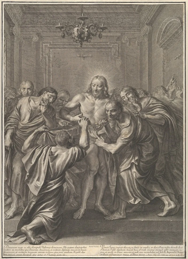 Doubting Thomas 5 Wall Art by Grégoire Huret - High-Resolution Digital Print