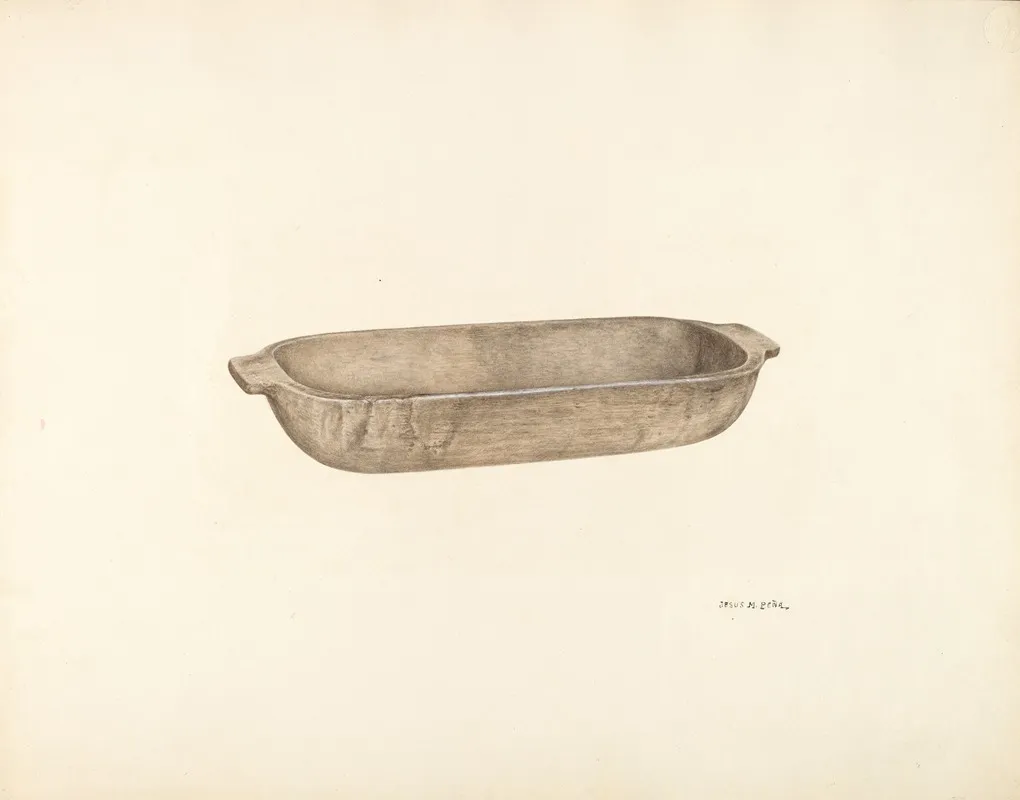 Dough Bowl Wall Art by Jesus Pena - High-Resolution Digital Print
