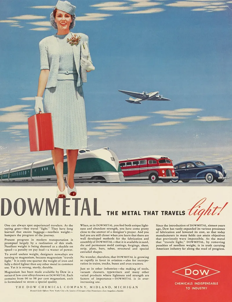 Dowmetal The Metal That Travels Light