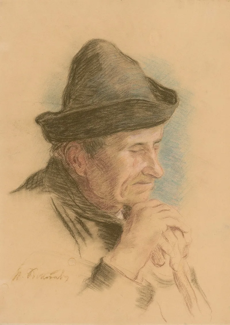 Dozing Old Man