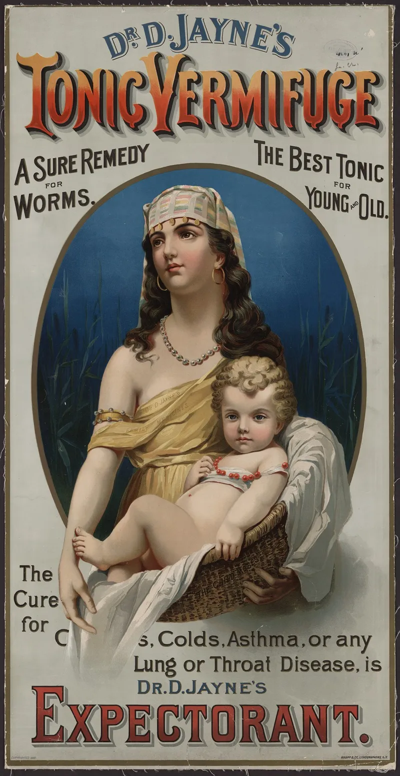 Dr D Jaynes Tonic Vermifuge A Sure Remedy For Worms