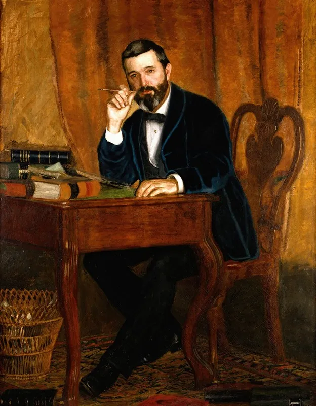 Dr Horatio C Wood Wall Art by Thomas Eakins - High-Resolution Digital Print