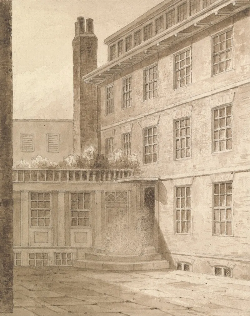 Dr Johnsons House In 8 Bolt Court Fleet Street