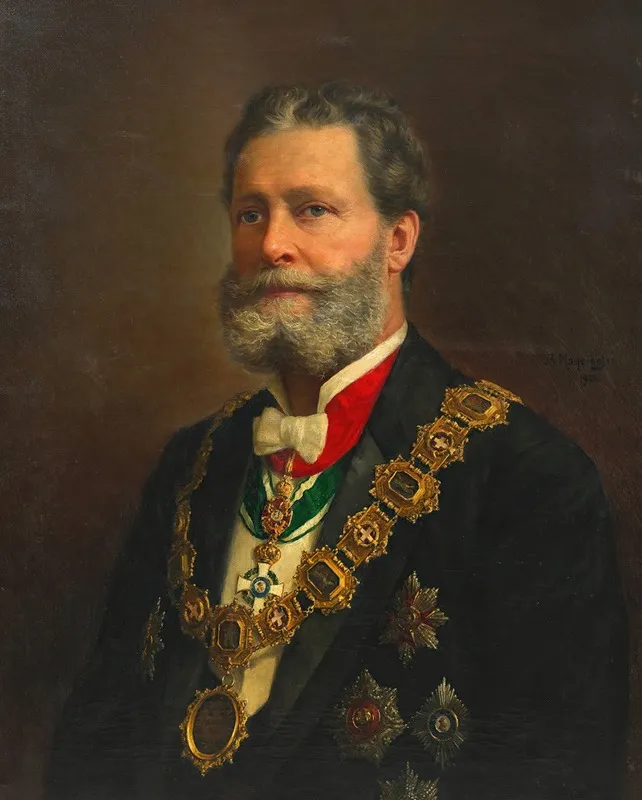 Dr Karl Lueger Wiener Burgermeister Wall Art by Adolf Mayerhofer - High-Resolution Digital Print