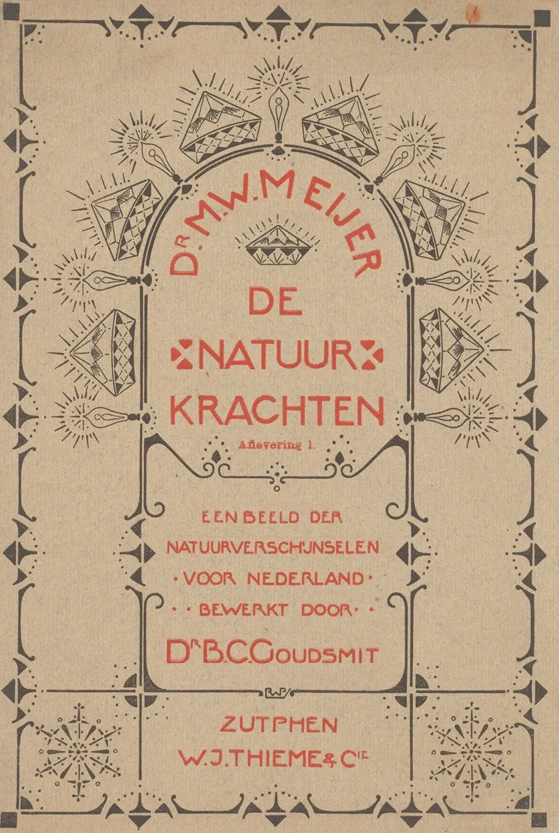 Dr M W Meijer De Natuurkrachten Aflevering 1 Wall Art by Reinier Willem Petrus de Vries - High-Resolution Digital Print