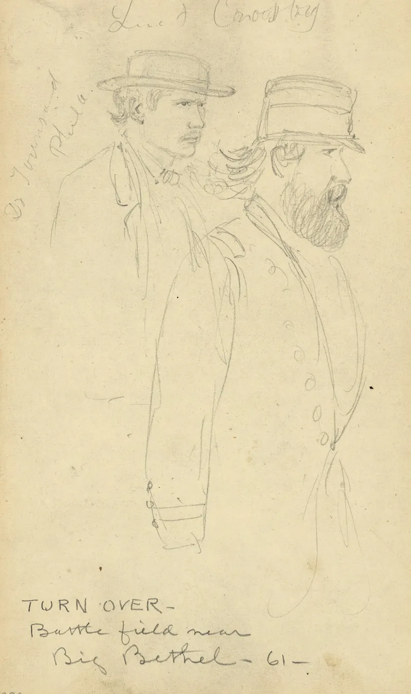 Dr Townsend Phila And Lieut Crosby