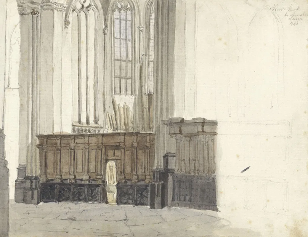 Drapenierskapel In De Nieuwe Kerk Te Amsterdam