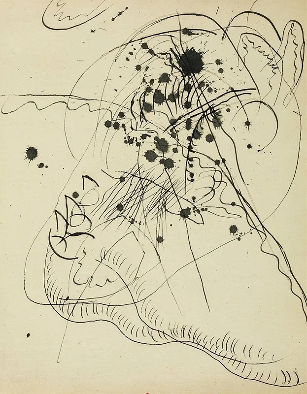 Drawing After Blauer Fleck