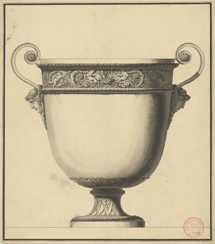 Drawing For A Wine Cooler