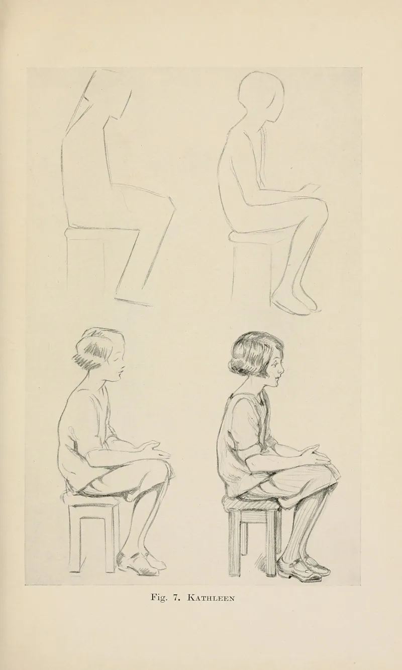 Drawing For Beginners Pl 06 Wall Art by Dorothy Furniss - High-Resolution Digital Print
