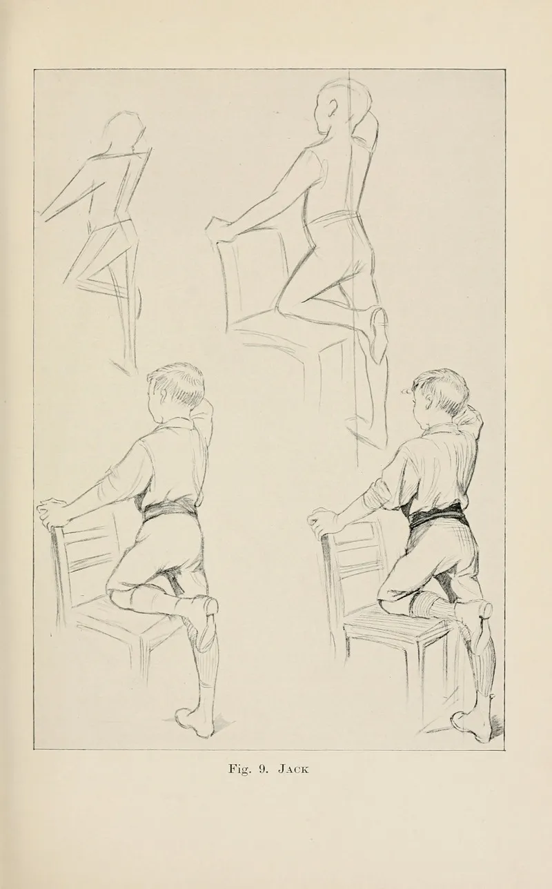 Drawing For Beginners Pl 07 Wall Art by Dorothy Furniss - High-Resolution Digital Print