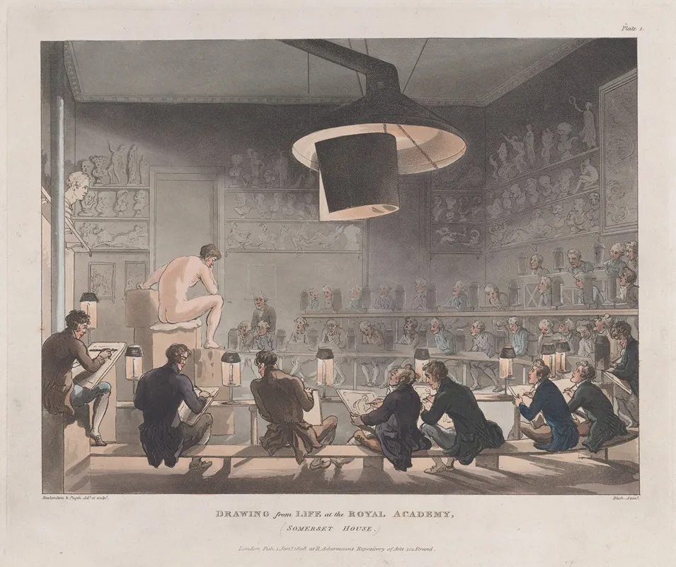 Drawing From Life At The Royal Academy Somerset House