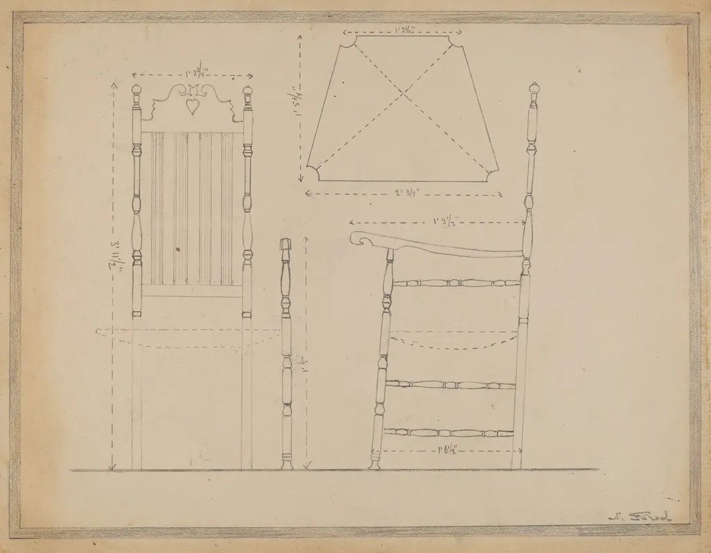 Drawing Of Chair