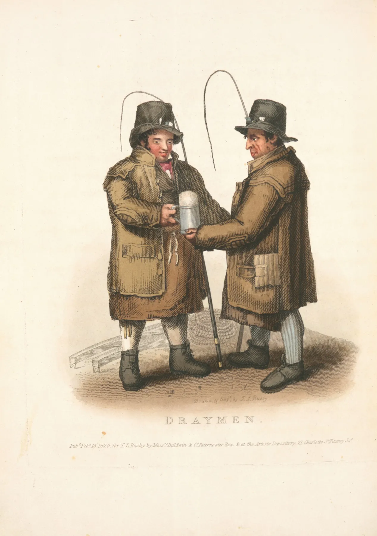 Draymen Wall Art by Thomas Lord Busby - High-Resolution Digital Print