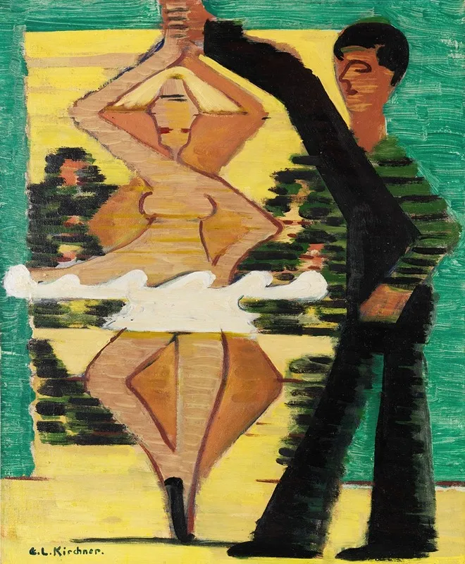 Drehende Tanzerin Wall Art by Ernst Ludwig Kirchner - High-Resolution Digital Print