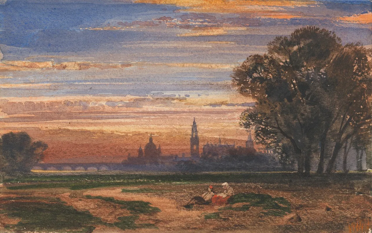 Dresden At Sunset 3