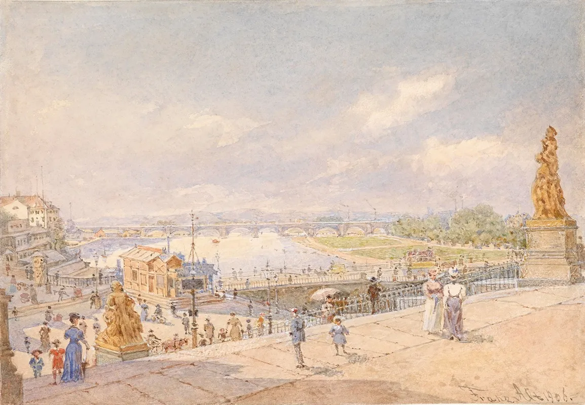 Dresden Stiege Zur Bruhlschen Terrasse