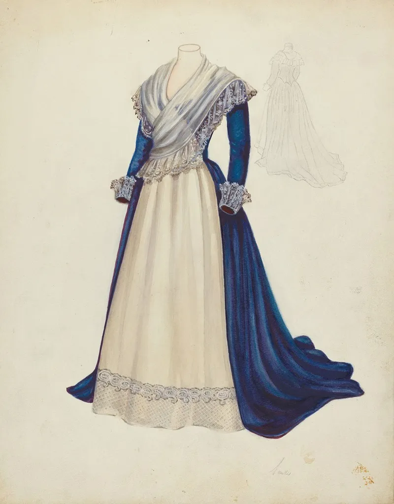 Dress 19 Wall Art by Arthur Sander - High-Resolution Digital Print