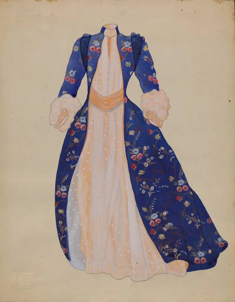 Dress 32 Wall Art by Charles Criswell - High-Resolution Digital Print