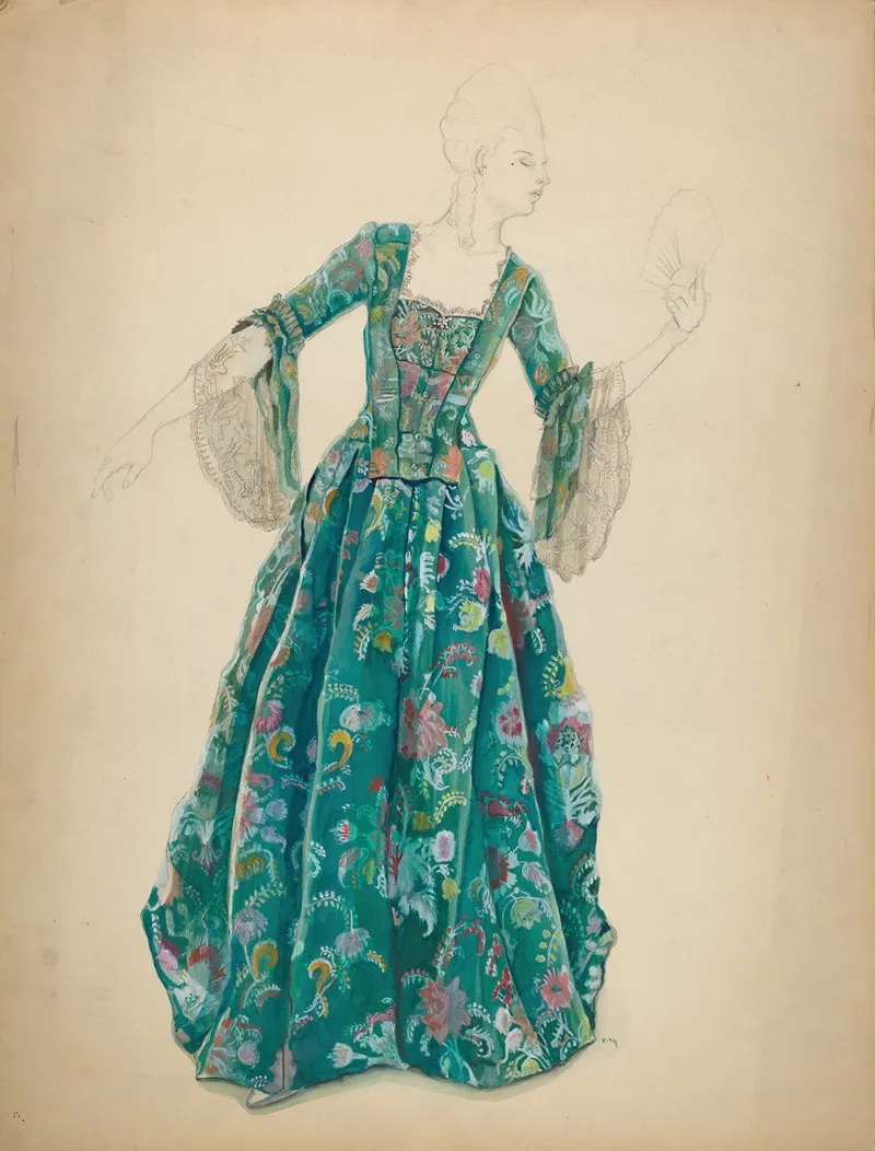 Dress 66 Wall Art by Gwyneth King - High-Resolution Digital Print