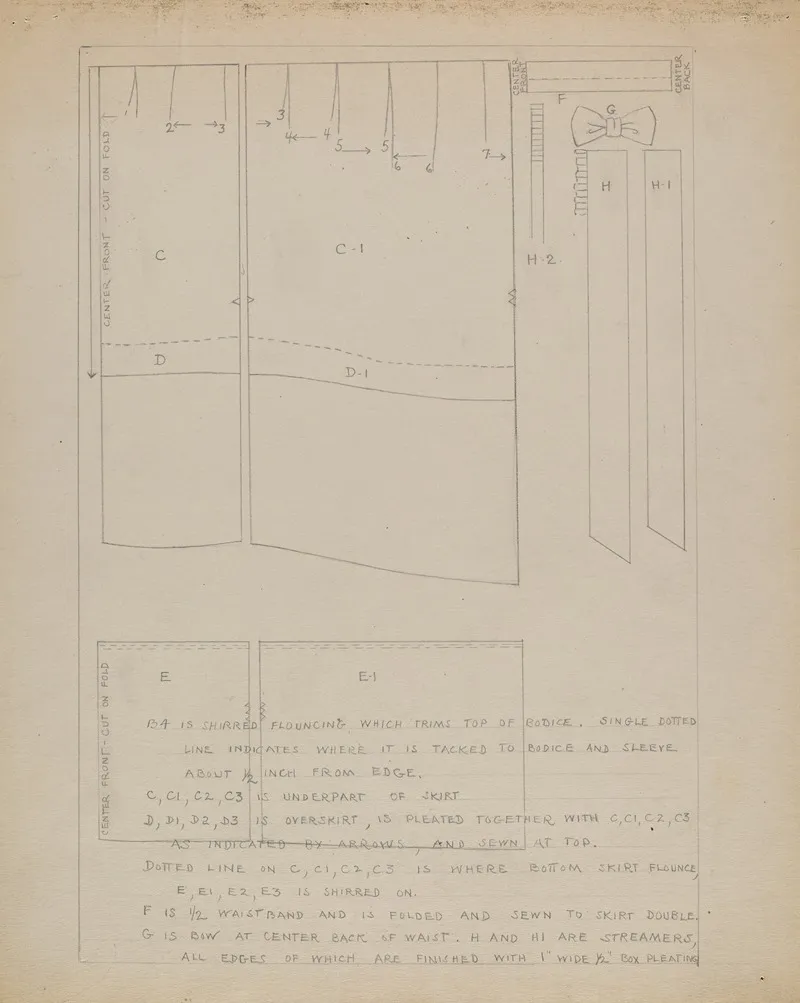 Dress Pattern 6