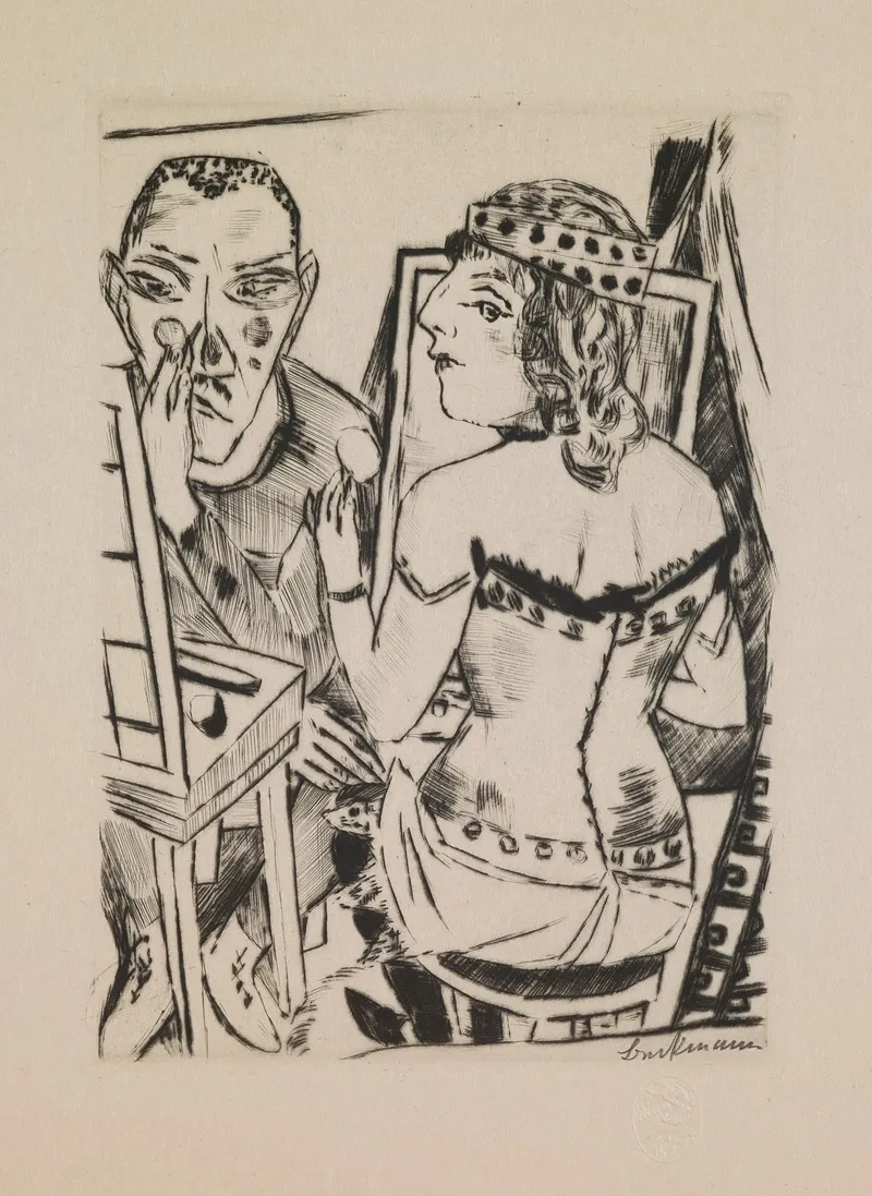 Dressing Room Plate 2 From The Portfolio Annual Fair