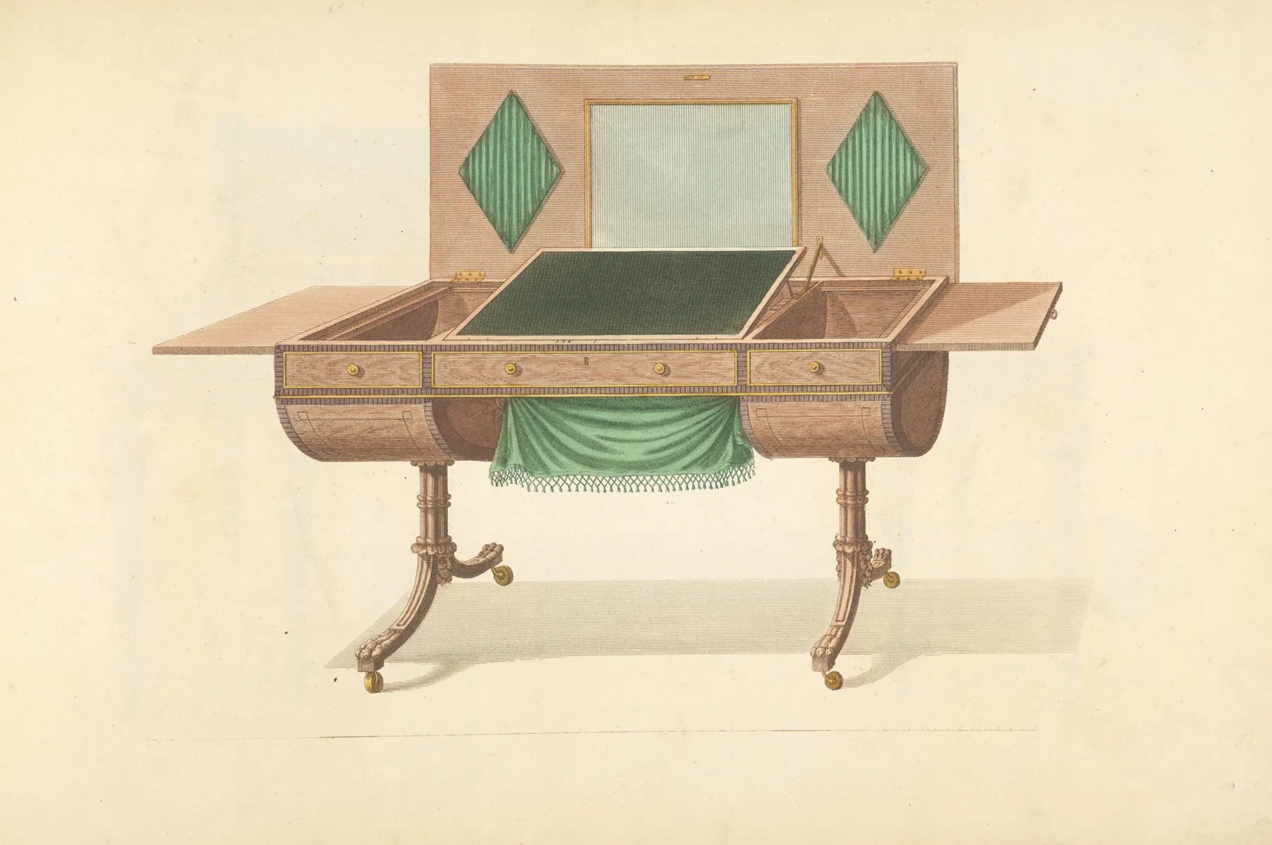 Dressing Table 7 Wall Art by Thomas Sheraton - High-Resolution Digital Print