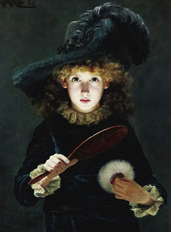 Dressing Up Wall Art by Julius Hare - High-Resolution Digital Print
