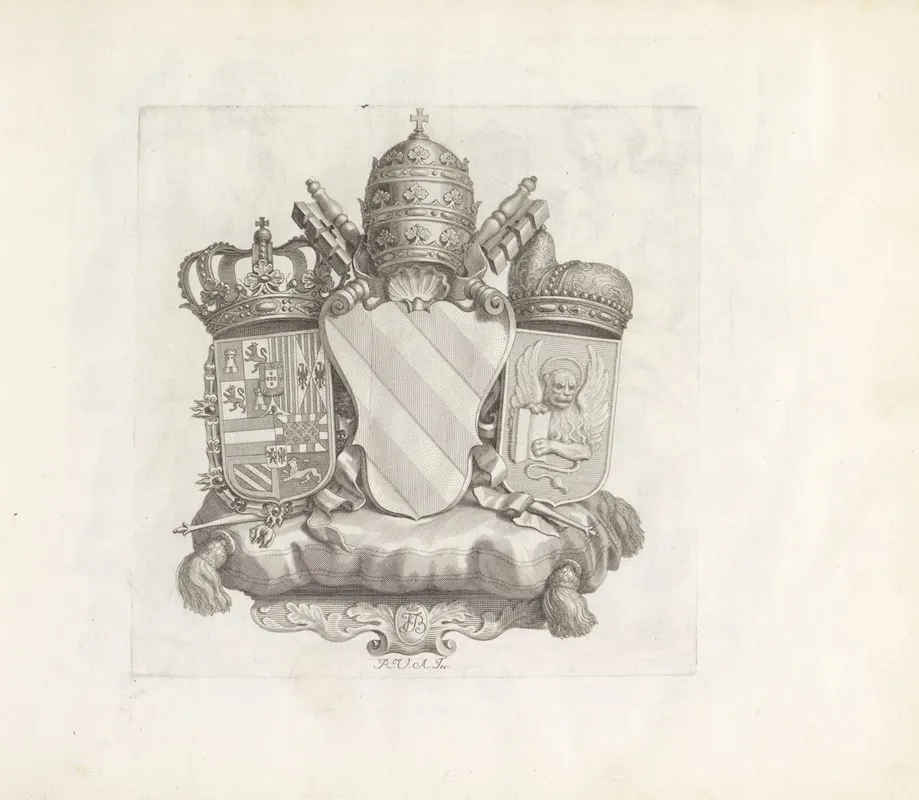 Drie Wapenschilden Wall Art by Robert van Audenaerde - High-Resolution Digital Print