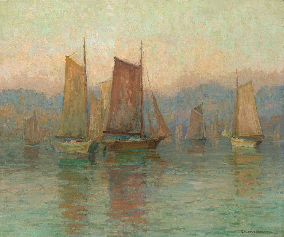 Drifting Wall Art by Maurice Braun - High-Resolution Digital Print