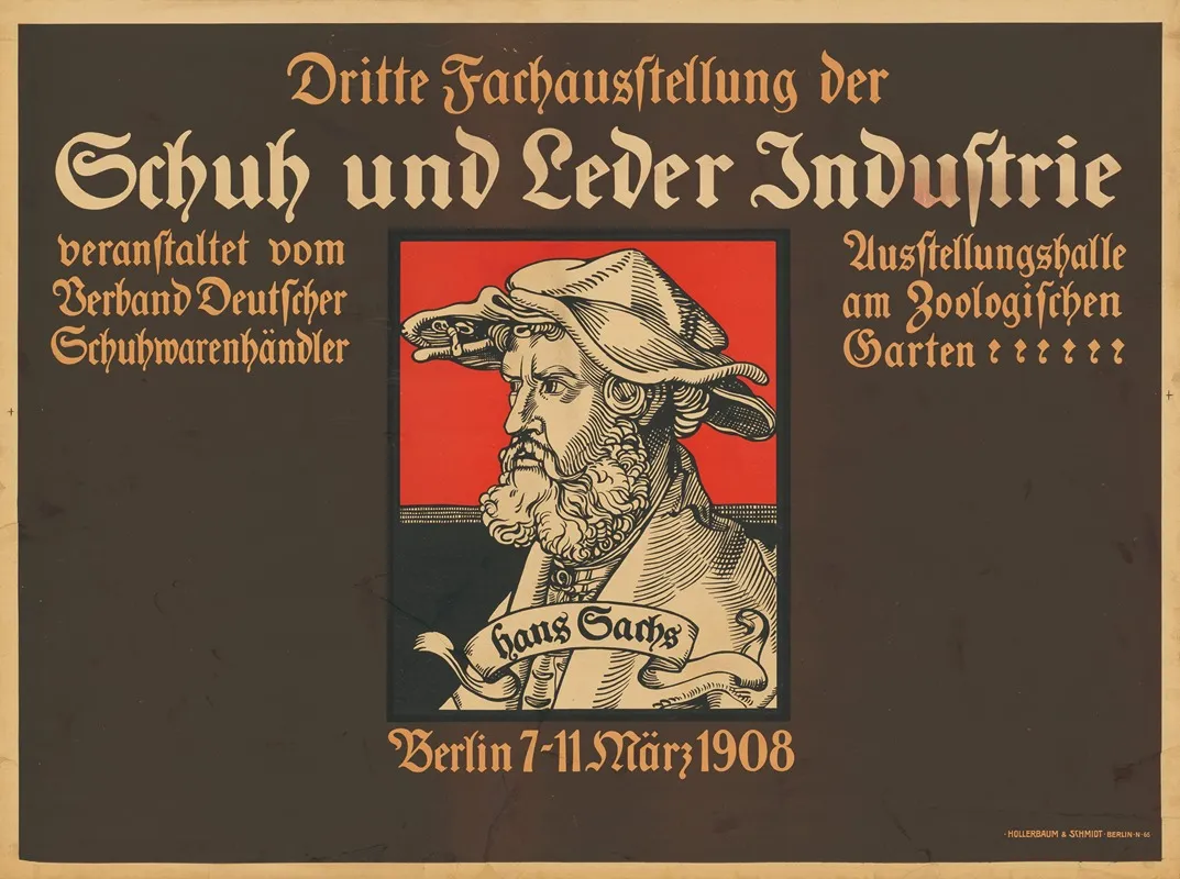 Dritte Fachausstellung Der Schuh Und Lederindustrie Wall Art by Hollerbaum & Schmidt - High-Resolution Digital Print