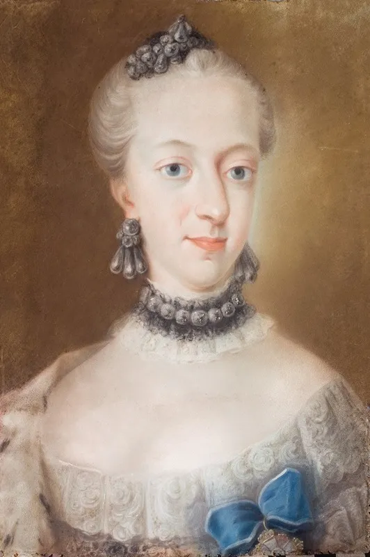 Dronning Juliane Marie Wall Art by Peder Als - High-Resolution Digital Print