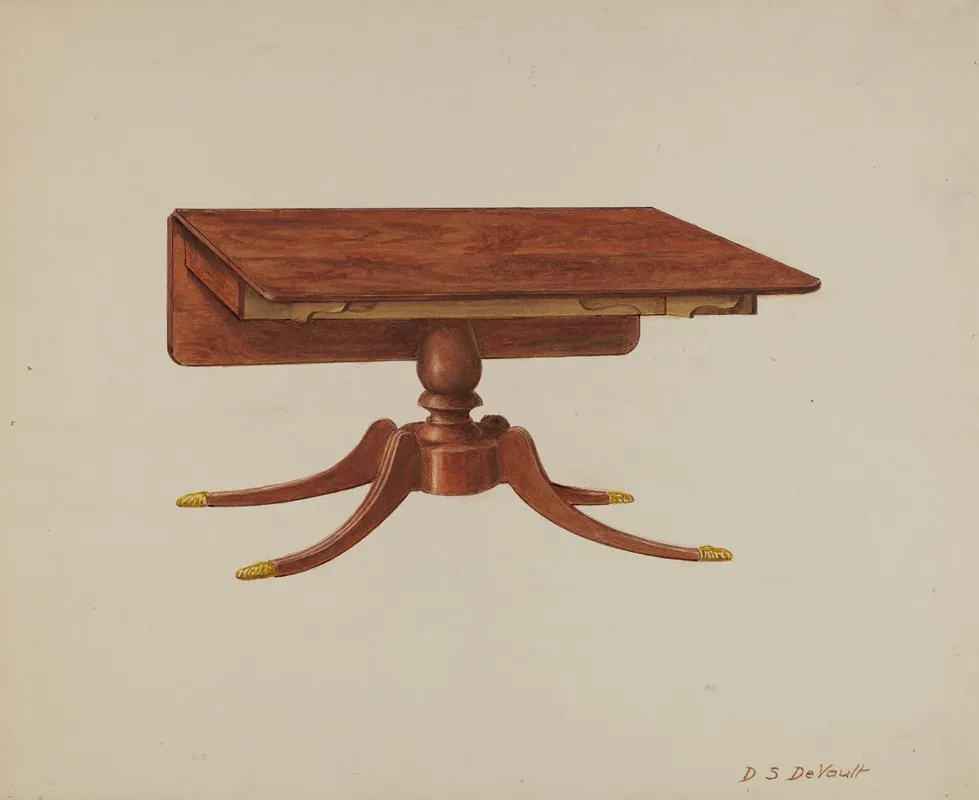 Drop Leaf Table 3