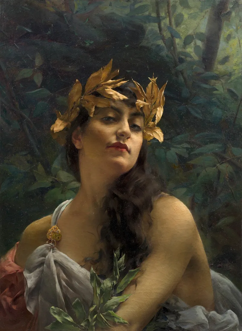Druidesse 2 Wall Art by Paul Quinsac - High-Resolution Digital Print