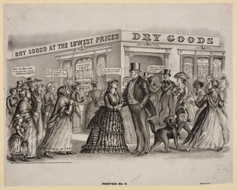 Dry Goods Poster No 6