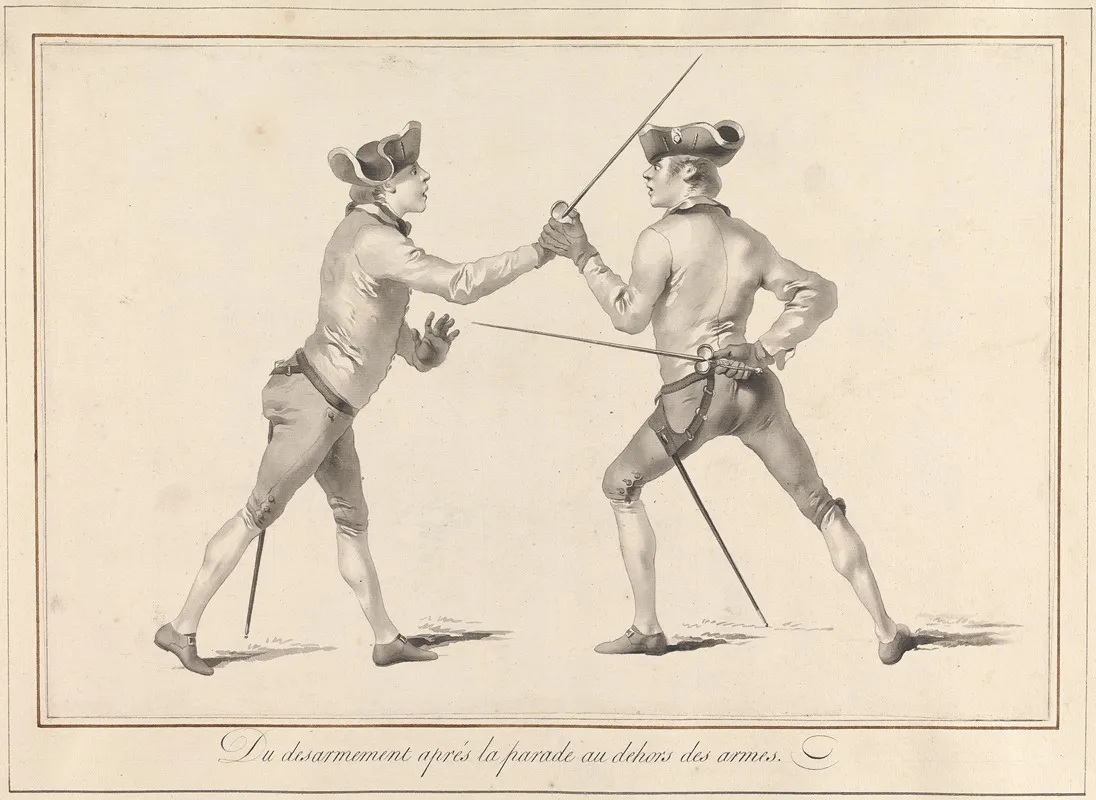 Du Desarmement Apres La Parade Au Dehors Des Armes Wall Art by James Gwin - High-Resolution Digital Print