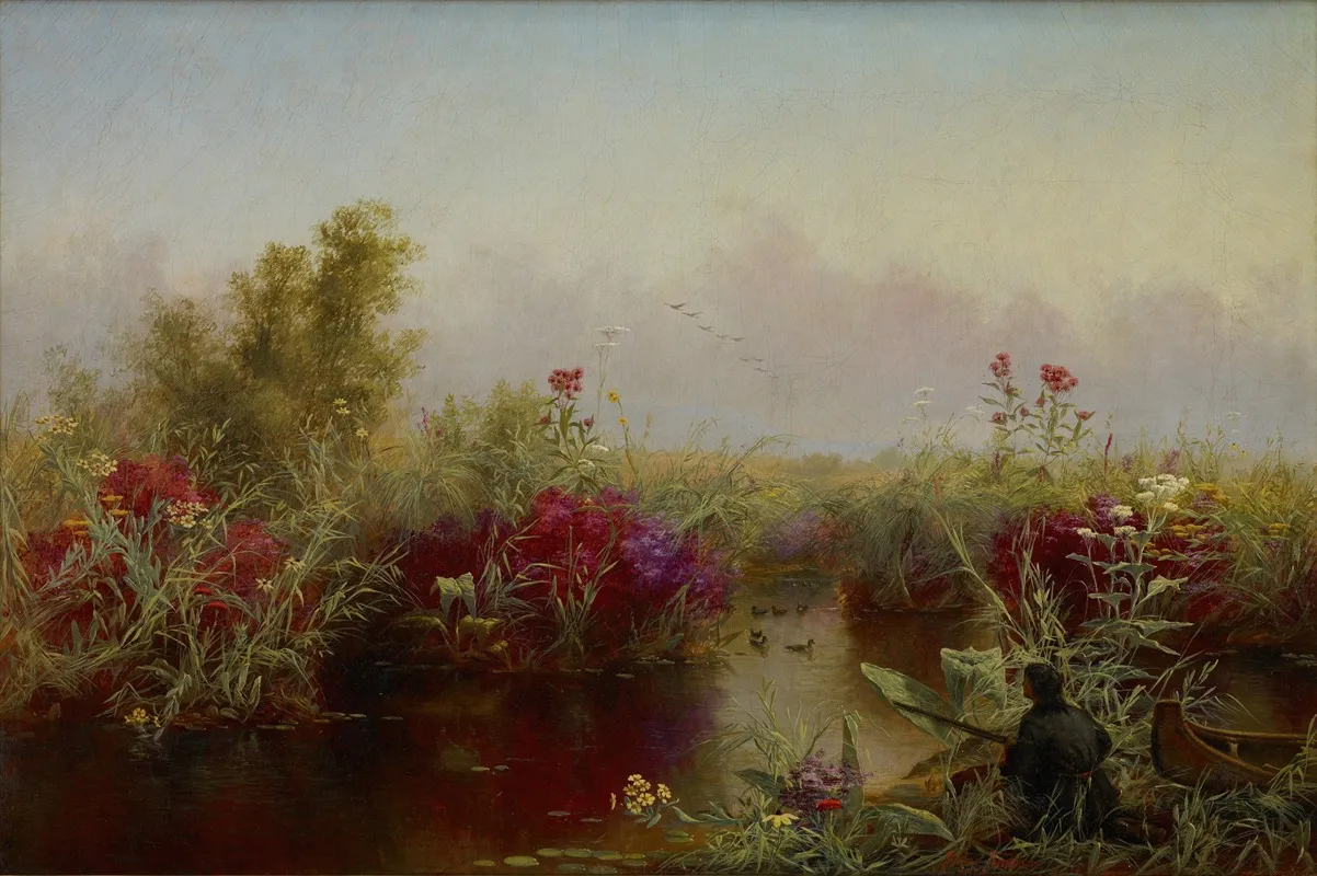Duck Hunting 3 Wall Art by Jerome Thompson - High-Resolution Digital Print
