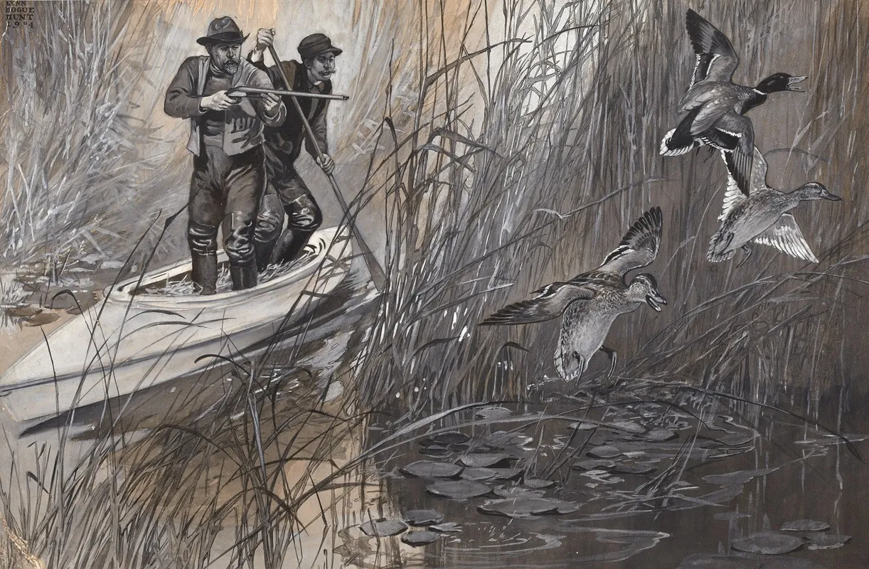 Duck Hunting Wall Art by Lynn Bogue Hunt - High-Resolution Digital Print