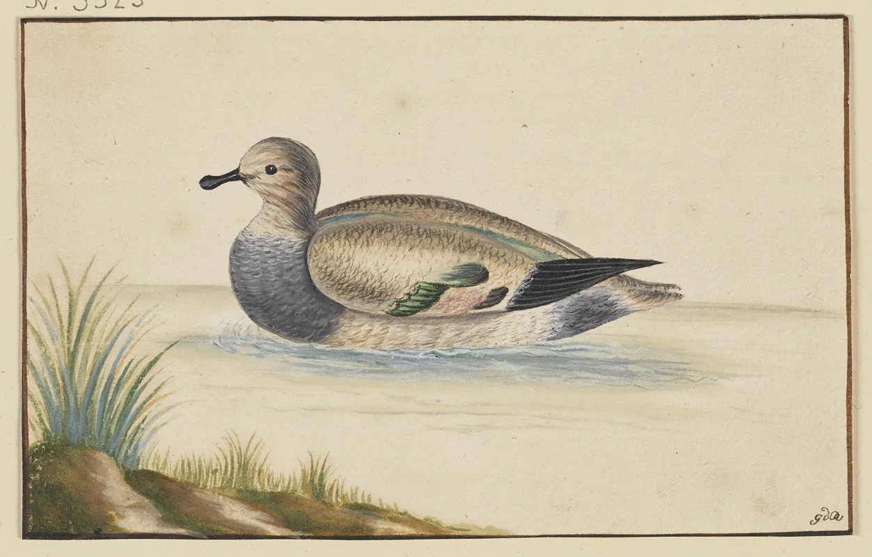 Duck To The Left Wall Art by Pieter Holsteijn - High-Resolution Digital Print