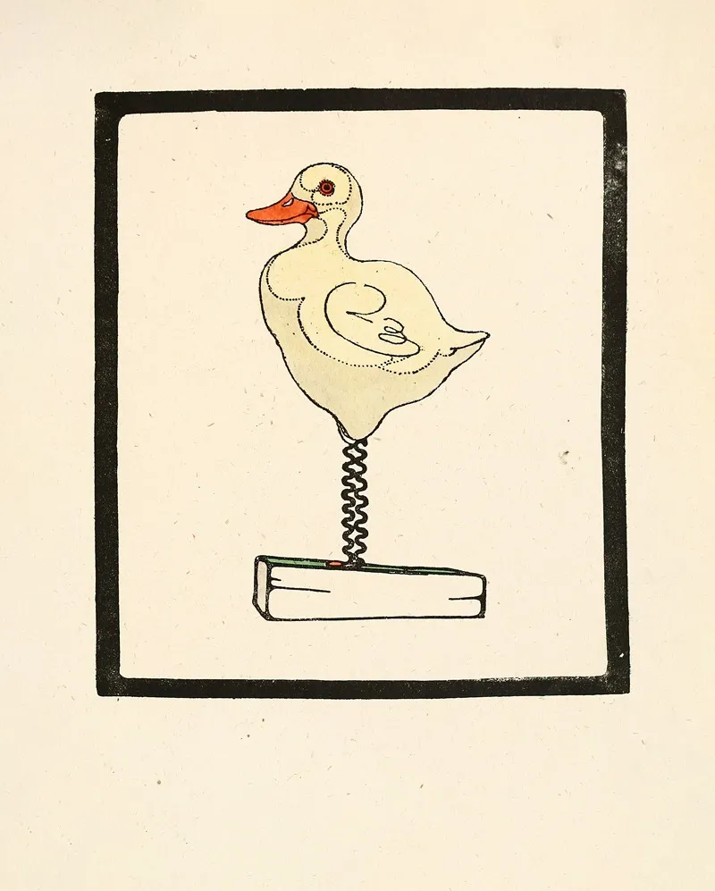 Duckling Wall Art by Edward Gordon Craig - High-Resolution Digital Print