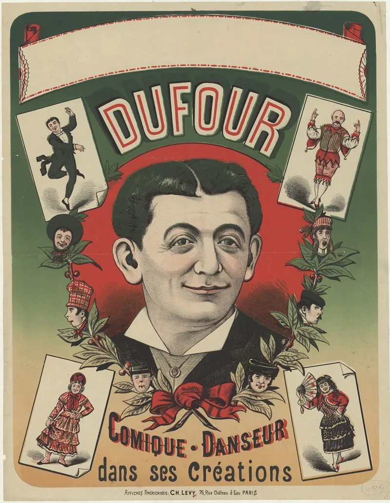 Dufour Comique Danseur Dans Ses Creations