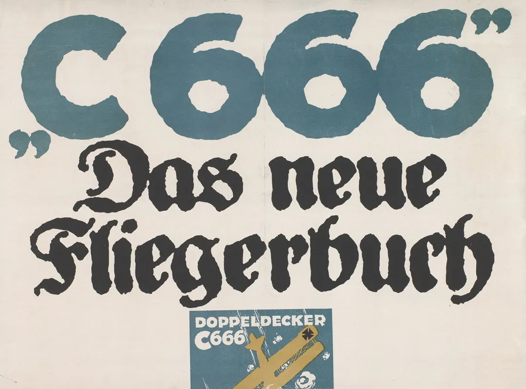 Duits Dubbeldekker Vliegtuig In De Wolken 2 Wall Art by A. Rother - High-Resolution Digital Print